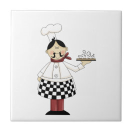 Italienischer Koch #7 Tile Fliese