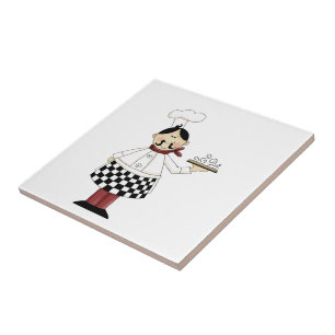 Italienischer Koch #7 Tile Fliese