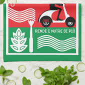 Italienischer Koch Geschirrtuch (Gefaltet)