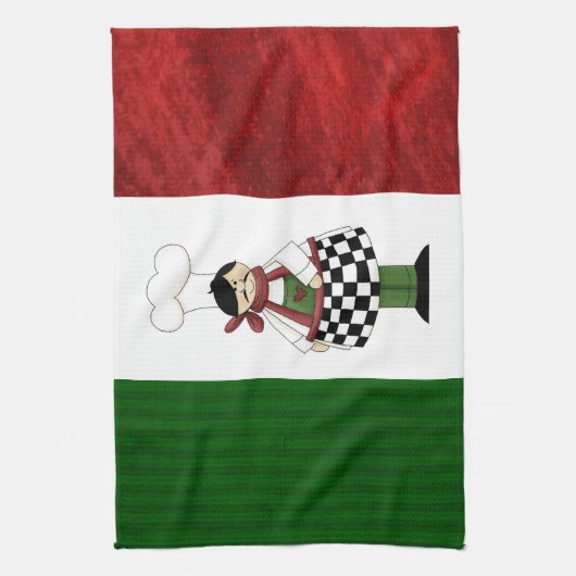 Italienischer Koch Küchentuch (Vertikal)