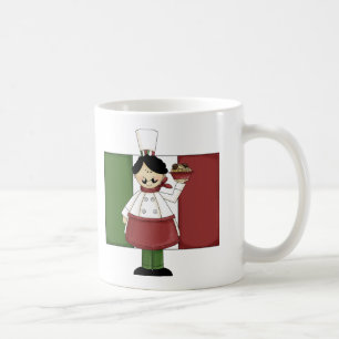 Italienischer Koch - kundenspezifisch Kaffeetasse