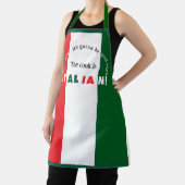 Italienischer Koch Niedliche All-over-Print-Schürz Schürze (InSitu)