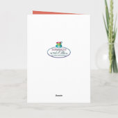 Italienischer Koch Pizza Pizzeria Karte (Rückseite)