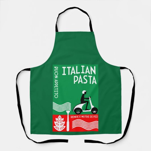 Italienischer Koch Schürze (Vorderseite)