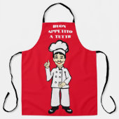Italienischer Koch Schürze (Vorderseite)