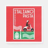 Italienischer Koch Serviette (Vorderseite)