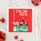 Italienischer Koch Serviette (Beispiel)