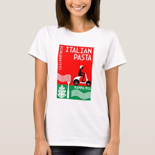 Italienischer Koch T-Shirt (Vorderseite)