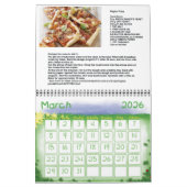 Italienischer Kochkalender Kalender (Mär 2026)