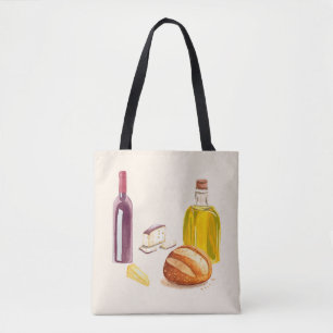 Italienischer Landhaus-Foodie Tasche