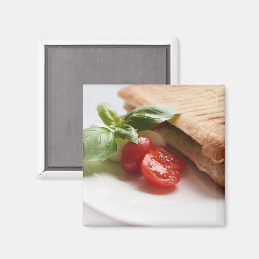 Italienischer Lebensmittelmagnet Magnet (Vorderseite/Rückseite)