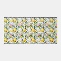 Italienischer Lemon Blossom Mittelmeer Wasserfarbe