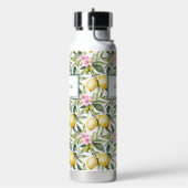 Italienischer Lemon Blossom Mittelmeer Wasserfarbe Trinkflasche (Links)