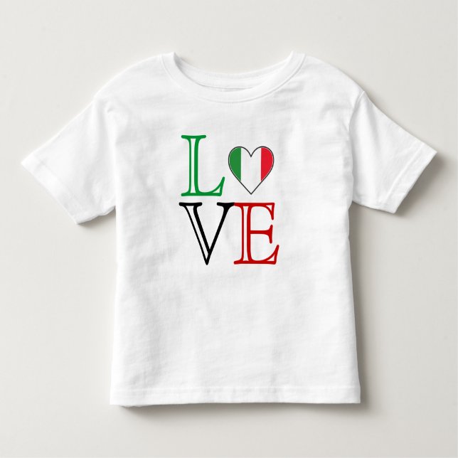 Italienischer Liebe-T - Shirt (Vorderseite)