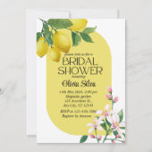 Italienischer Limonade Einladung (Vorderseite)