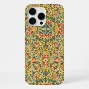 Italienischer Luxus im Vintage-Stil iPhone 16 Pro Max Hülle