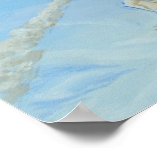 ITALIENISCHER MACCHI 202 POSTER (Ecke)