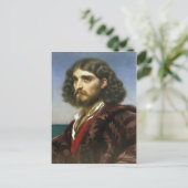 Italienischer Mann von Leighton Postkarte (Stehend Vorderseite)