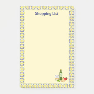 Italienischer Markt Post-it Klebezettel
