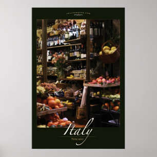 Italienischer Markt Poster