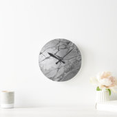Italienischer Marmor #3 (Imitat-Marmor) #marble #t Runde Wanduhr (Zuhause)