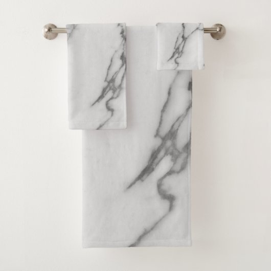 Italienischer Marmor #4 #Imitate #marble #decor #a Badhandtuch Set (Insitu)