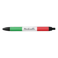 Italienischer Name Tricolore Flag Italien Personal