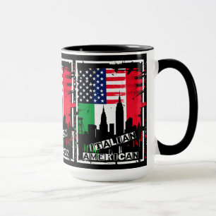 Italienischer New Yorker Kaffee Tasse