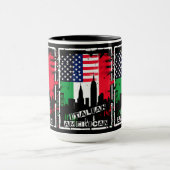Italienischer New Yorker Kaffee Tasse (Zentrum)