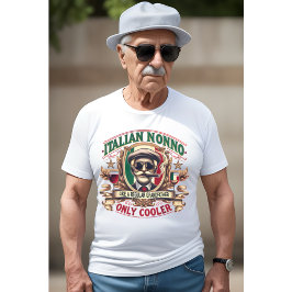 Italienischer Nonno wie ein regelmäßiger Großvater T-Shirt