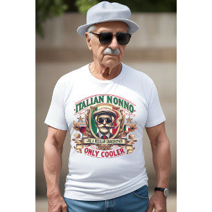 Italienischer Nonno wie ein regelmäßiger Großvater T-Shirt