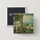 Italienischer Palast, 1623 Button (Vorne & Hinten)