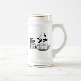 Italienischer Pinkel Stein Bierglas