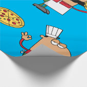 Italienischer Pizza-Koch Geschenkpapier
