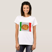 ITALIENISCHER PIZZA-T - SHIRT DER FRAUEN (Vorne ganz)