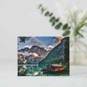 Italienischer Postkartensee Postkarte (Stehend Vorderseite)