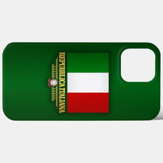 Italienischer Pride Case-Mate iPhone Hülle (Rückseite (Horizontal))