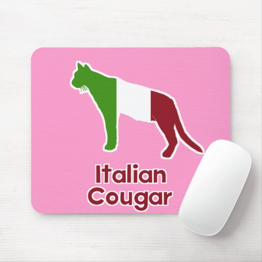 Italienischer Puma Mousepad (Mit Mouse)