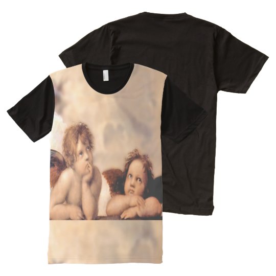 Italienischer Raphael Engel Engels Kunst T Shirt Zazzle De