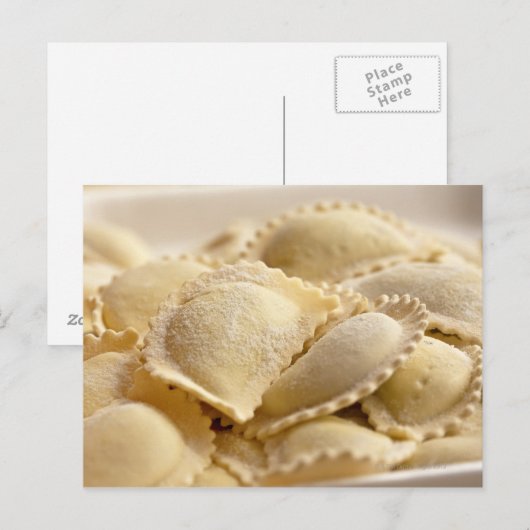 Italienischer Ravii Postkarte (Vorne/Hinten)