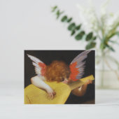 Italienischer Renaissance-Engel Postkarte (Stehend Vorderseite)