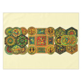 Italienischer Renaissancemotivdruck Tischdecke (Vorderseite (Horizontal))