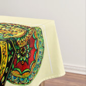 Italienischer Renaissancemotivdruck Tischdecke (Beispiel)