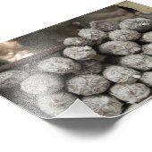Italienischer Salami Fotodruck (Ecke)