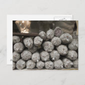 Italienischer Salami Postkarte (Vorne/Hinten)