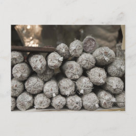 Italienischer Salami Postkarte