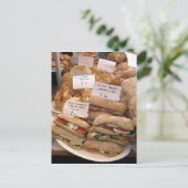 Italienischer Salami Postkarte (Stehend Vorderseite)