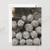 Italienischer Salami Postkarte (Vorne/Hinten)