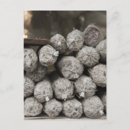 Italienischer Salami Postkarte