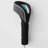 Italienischer Schild Golf Headcover (angewinkelt)